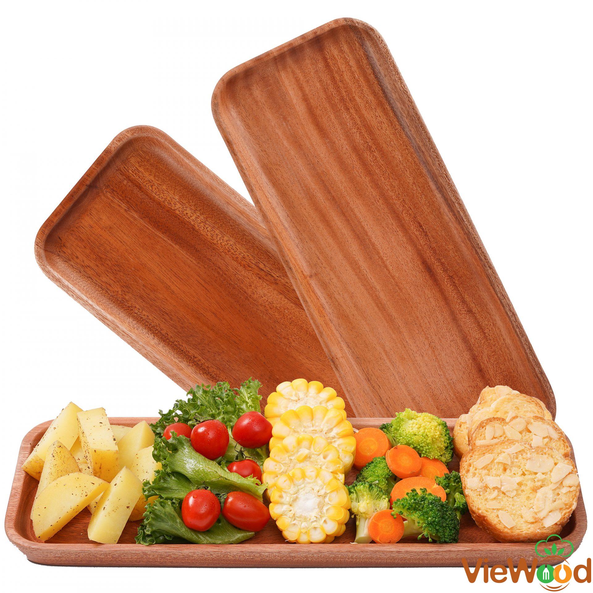 KHAYCHUNHAT 01 copy Solid Wood Serving Tray Set