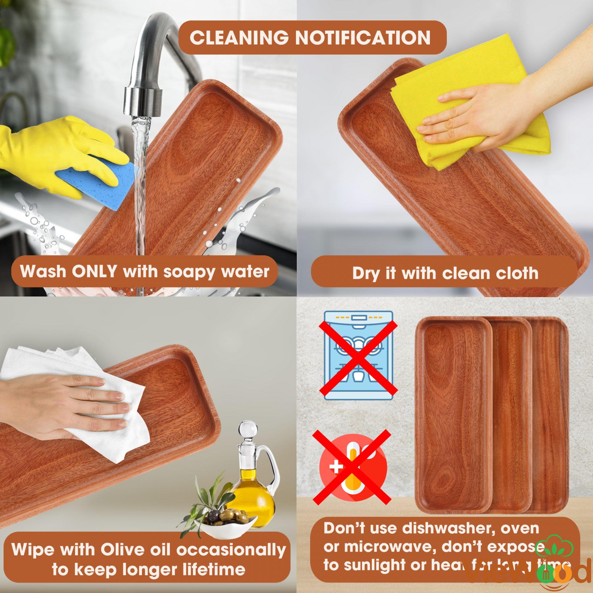 KHAYCHUNHAT 07 copy Solid Wood Serving Tray Set